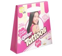 FabLab Mini Sweets - Sugar Sprinkle Glitter Tattoos | Create FAB Scented Glitter Tattoos | Includes 22 Tattoo Stencils, Glitter and Glue | Ages 8+