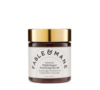 Fable & Mane SahaScalp Wild Ginger Purifying Scrub, For a Flaky, Itchy or Dry Scalp. Gentle Exfoliating Cleansing Detox Treatment (237ml)