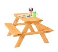 FableKids Arne Children's seating set for 4 children Picnic table Solid wood