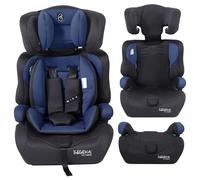 FableKids Child Car Seat | 5-Point Safety Harness | Group 1+2+3 for 9-36kg | Adjustable Headrest |Removable Backrest | Adjustable | Blue
