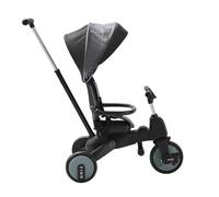 Fablekids Tricycle 7in1 Kids Tricycle Children Handlebar Bicycle Baby Stroller Finn Grey