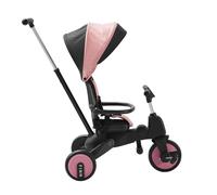 Fablekids Tricycle 7in1 Kids Tricycle Children Handlebar Bicycle Baby Stroller Finn Pink
