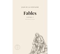 Fables de La Fontaine - Livre I (annoté): Édition illustrée des gravures de Grandville, avec notes de vocabulaire et pages de prise de notes