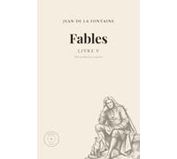 Fables de La Fontaine - Livre V (annoté): Édition illustrée des gravures de Grandville, avec notes de vocabulaire et pages de prise de notes
