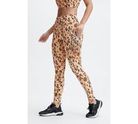 Fabletics On-the-go High-waisted Legging Desert Leopard size M REG | Leggings Outlet | Women M REG