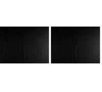 Fablon FAB11140 67.5 cm x 2 m Roll Wood, Black (Pack of 2)