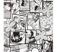 Fablon Roll Comic, Black, 45 cm x 2 m