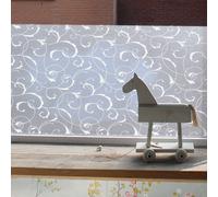 Fablon FAB10309 Roll Scroll Flower Window Static Cling, 67.5 cm x 1.5 m