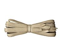 Fabmania® Flat Stone Shoelaces 120cm Length, 8mm wide for Trainers, Canvas Shoes, Replacement Laces for Sport Shoes, Casual Shoes, Hiking Boots