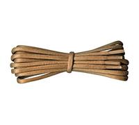 Fabmania Waxed Cotton Boot Laces - Tan/Light Brown - 4.5/5 mm - Length 240 cm