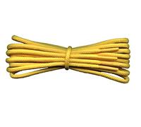 Fabmania Yelllow Round Work Boot Laces - 160cm - 4mm