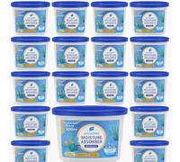 Faboer 500ml Interior Portable Dehumidifiers- Helps Stop Damp, Mildew, Mould Condensation Moisture Absorber Remover in Home Kitchen Wardrobe Bedroom Caravan Office Garage Bathroom, Basement Etc (24)