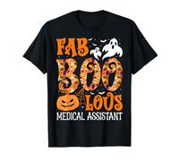 Faboolous Medical Assistant Nurse Ghost Spooky Halloween T-Shirt