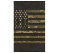 Fabpuro American Flag Theme Camo Stripes Stars Kitchen Tea Towels 45x72cm,Soft Absorbent Dish Cloths Microfiber Quick Drying Hand Towel for Bathroom Home Décor,Pack of 6