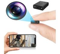 fabquality Small Wireless WiFi Camera Hidden Spy Security Cameras,Mini Nanny Cam Smart Home, Pet Dog Baby Camera Indoor Outdoor 1080P Remote Portable, Phone APP Room Camera