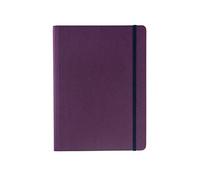 Fabriano 94738 Notebook with Elast Ecoqua Plus Spiral A5, 70 Fg, Dotted Wine