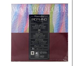 Fabriano Acquarello Watercolour paper block pad Cold Press Cotton mix