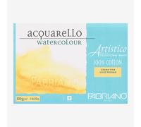 Fabriano : Artistico : Block : 140lb : 18x24in : 10 Sheets : Traditional : Not