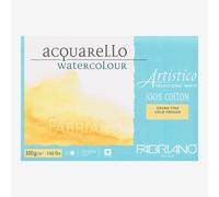 Fabriano : Artistico : Block : 140lb : 5x7in : 25 Sheets : Traditional : Not