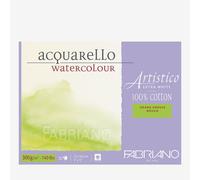 Fabriano Artistico Watercolor Block, 9 x 12, Extra White