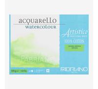 Fabriano : Artistico : Block : 140lb : 9x12in : 20 Sheets : Traditional : Rough