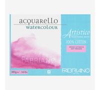 Fabriano : Artistico : Block : 5x7in : 25 Sheets : Traditional : HP