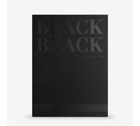 Fabriano : Black Black : Pad : 140lb : 300gsm : 24x32cm : 20 Sheets