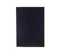 Fabriano Ecoqua Plus Glue-Bound Notebook, 5.8" x 8.3", A5, Dotted, Navy