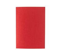 Fabriano Ecoqua Plus Glue-Bound Notebook, 5.8" x 8.3", A5, Dotted, Red