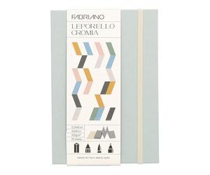 FABRIANO Leporello Cromia 19100720 Sketch Book, Drawing Pad, Sketch Book, Versatile for Pastel, Dry Painting and Watercolour Techniques