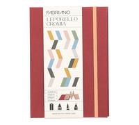 FABRIANO Leporello Cromia 19100722 Sketch Book, Notebook, Sketch Book, Versatile for Pastel, Dry Painting and Light Watercolour Techniques