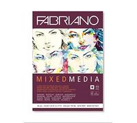 Fabriano Mixed Media Block A5 Sheets 40 250 Gr. Natural Grain