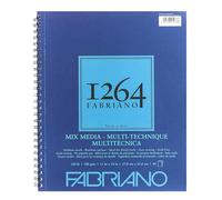 Fabriano Mixed Media Pad, Paper, White, 11 x 14