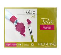 Fabriano Tela Oil Block paper pad 10 Sheets 300gsm oi paint 24x32 or 30x40cm