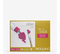 Fabriano : Tela : Oil Painting Paper : Block : 300gsm : 10 Sheets : 12x16in