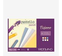 Fabriano : Tiziano : Pastel Pad : A3 : 30 Sheets : 6 Assorted Soft Colours
