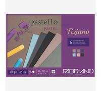 Fabriano : Tiziano : Pastel Pad : A4 : 30 Sheets : 6 Assorted Dark Colours