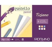 Fabriano Pastel Paper Pad Tiziano 46021297 – A4, 160 gsm, 30 Sheets, 6 Soft Colours