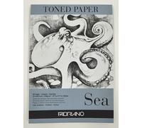 Fabriano Toned Paper Pad, 8.25 x 11.75, Sea