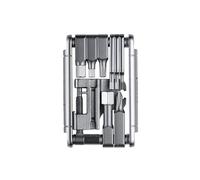 Fabric 16 in 1 - Foldable Multitool for Cycling: 16 in 1 - Hex Key, Spoke Gauge, Torque, Chain Splitter - Bike Repair Tool - Silver