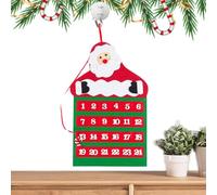 Fabric Advent Calendar Christmas, Nativity Advent Calendar 2024, Countdown Calendar for Celebration - Fabric Calendar with 24 Felt Pockets for Indoor Use at Home as Christmas Party Decoration