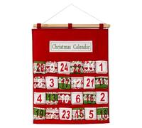 Fabric Advent Calendars With Pockets, Empty Christmas Advent Calendars 2024, Felt Christmas Advent Calendars, Hangable Multi-Layer Candy Storage Bag Christmas Countdown Calendar For Home Decoration