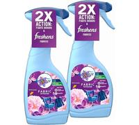 Fabric Air Freshener Spray Bundle - Pack of 2 x 500ml Exotic Bloom Water-Based Formula Fabric Spray, Carpet Freshener. Great Odour Eliminator.