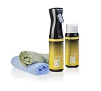 Fabric and Upholstery Cleaner for Car Seats, Carpets & Floor Mats - 300ml Spray + Refill + 2 Microfibre Cloths Removes Stains, Dirt & Grime - Quick & Easy Interior Cleaning Solution