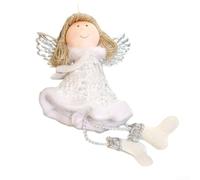 Fabric Angel Ornament 10x10cm Cute Cartoon Design(C)