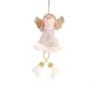 Fabric Angel Ornament 10x10cm Cute Cartoon Design(E)