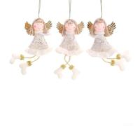 Fabric Angel Ornament 10x10cm Cute Cartoon Design(H)