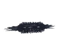 Fabric Angelic Wing Headband Dark Series Bowknot Hairband For Masquerades Party And Punk Styles Lover Cosplay Accessories Angel Wing Headwear