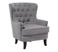 Fabric Armchair Grey VIBORG II