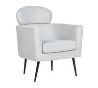 Fabric Armchair Light Grey SOBY